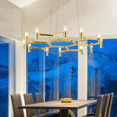 Nordic LED Pendant Light Fixture for Living Room | Ljojo Elegant Chandelier for Home Decor