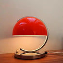 Bauhaus Table Lamp Orange Small - Modern Bedroom Living Room Night Mood Lighting by Ljojo