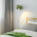 Ljojo Magnet Design Wall Light 220V Bedroom Parlor Sconce with Switch