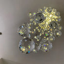 Ljojo Luxury Crystal Chandelier for Staircase & Bedroom Lighting