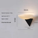 Modern Glass Wall Lamp Elegant Design Ljojo Home Lighting Decor Bedroom Living Room