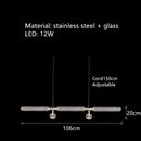 Nordic LED Pendant Light Clear Glass Kitchen Dining Bedroom Fixture by Ljojo