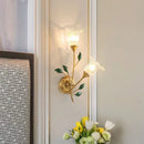French Pastoral LED Wall Lamp Sconces - Creative Flower Home Decor - Ljojo