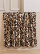 Cheetah Leopard Print Flannel Blanket by Ljojo - Soft Microfiber for Bed & Couch