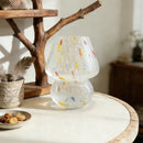 Korean Mid-Century Mushroom Glass Table Lamp | Ins Style Bedroom Decor by Ljojo
