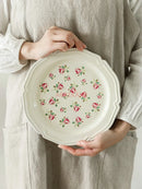 Ljojo 10-Inch Dinner Plate Set - Versatile & Elegant for Breakfast, Desserts, and Dim Sum