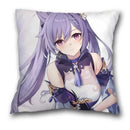 Genshin Impact Ljojo Pillow Cases - Klee Xiao Venti Hutao Anime Printed Pillowcases