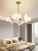 Luxury Modern Led Chandelier for Dining Room | Sophisticated Indoor Pendant Lamp by Ljojo
