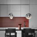 Ljojo Danish Deformed Ball Pendant Light Chandelier for Bedroom Kitchen Living Room Dining Area