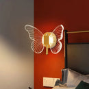 Butterfly LED Wall Lamp Indoor Lighting by Ljojo - Elegant Bedroom Decoration Pendant Light Fixture