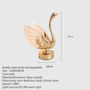 Ljojo LED Swan Table Lamp for Modern Home Decor