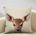 Animal Print Cushion 45x45cm for Sofa, Car Seat & Living Room Decor by Ljojo