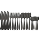 Ljojo 24Pcs Luxury Silverware Set for Elegant Dining