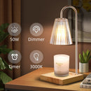 Ljojo Melting Candle Warmer Lamp with Timer for Home Bedroom Decor