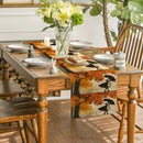 Autumn Maple Leaf Table Runner by Ljojo: Retro Home Dining Decor
