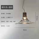 LED Petal Glass Pendant Light Modern Bedroom Dining Room Fixture by Ljojo