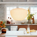 Japanese Wabi Sabi Pendant Lamp - Modern Rustic Bedroom Dining Room Lighting by Ljojo