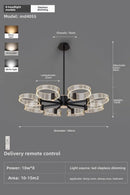 Ljojo Living Room Pendant Light Luxurious Nordic Chandelier Home Decor Lighting