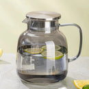 Ljojo 1.8L Cold Water Pot with Handle, High Temp Resistant Kettle for Tea Brewing