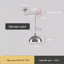 Nordic Designer Adjustable LED Pendant Light for Dining Kitchen Island by Ljojo.