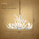 Medieval Wood Branch LED Pendant Chandelier - Stylish Hand-Knitted Design for Home Decor