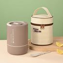 Ljojo 3-Layer Stainless Steel Thermal Lunch Box - BPA-Free Food Container