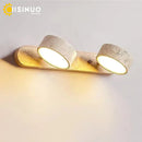 LED Vanity Mirror Light Wabi Sabi Travertine Natural Stone Wall Lamp for Ljojo Brand