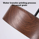 Nordic LED Pendant Light with Walnut Wood Grain Design - Ljojo
