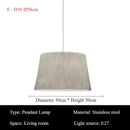 Italian Pendant Lights Stainless Steel Chandeliers for Living Room by Ljojo
