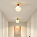 Ljojo LED Round Ceiling Light: Modern Room Balcony Aisle Cloakroom Decoration Home Lighting