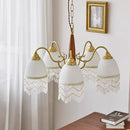 SANDYHA Modern LED Pendant Lights with Copper Tassel - Stylish Nordic Retro Chandeliers by Ljojo