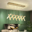 Ljojo Luxury Crystal Chandelier Pendant Light for Living and Dining Room