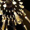 LED Staircase Chandelier by Ljojo: Modern Lighting for Living Room, Villa, Duplex Building