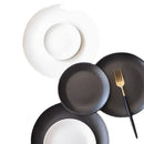 Ljojo Matte Ceramic Steak Plate, Nordic Style, Scratch Resistant, Western Food Tray