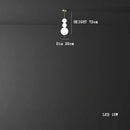 Cream Bubble LED Metal Glass Wall Lamp Nordic Stylish Bedroom Bar Light Ljojo