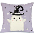 Halloween Ghost Pillowcase Set for Home Sofa, Pink Purple 45x45 - Ljojo Brand