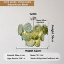 French Glass Chandelier Elegant Crystal Pendant Light for Living Room Dining Home Decor by Ljojo