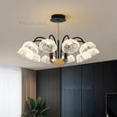 Modern Creativity Chandelier Flowers Ceiling Light Luxe for Bedroom Living Room - Ljojo