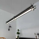 American Industrial LED Ceiling Chandelier by Ljojo - Long Line High-end Pendant Light for Home Decor
