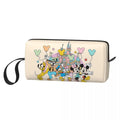 Ljojo Minnie Mouse Makeup Bag Cosmetic Pouch - Cute Cartoon Merch for Girl Woman