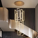 Nordic Ring Crystal LED Chandelier for Luxury Decor by Ljojo
