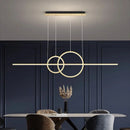 Ljojo LED Pendant Light: Modern Chandelier for Home Dining Living Kitchen Bedroom Decor