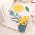 Ljojo Microfiber Non-Slip Kids Bathroom Rug - Water Absorbent, Cute Design