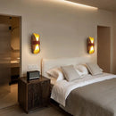 Hand Woven Rattan Wall Lamp: Japanese Retro Wabi Sabi Style for Tea Room by Ljojo