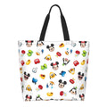 Ljojo Mickey Mouse Head Shoulder Bag - Large Capacity Stylish Women's Shopping Bag