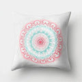 Ljojo Mandala Pattern Polyester Cushion Cover for Stylish Home Decor