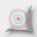 Ljojo Mandala Pattern Polyester Cushion Cover for Stylish Home Decor
