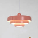 Ljojo Thin Flying Saucer Metal Chandelier LED Pendant Light for Home Decoration