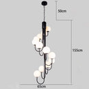 Ljojo LED Pendant Chandelier for Modern Home Decor and Indoor Lighting