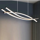 Ljojo Modern Aluminum Ceiling Chandelier - LED Hanging Lamp for Kitchen Island